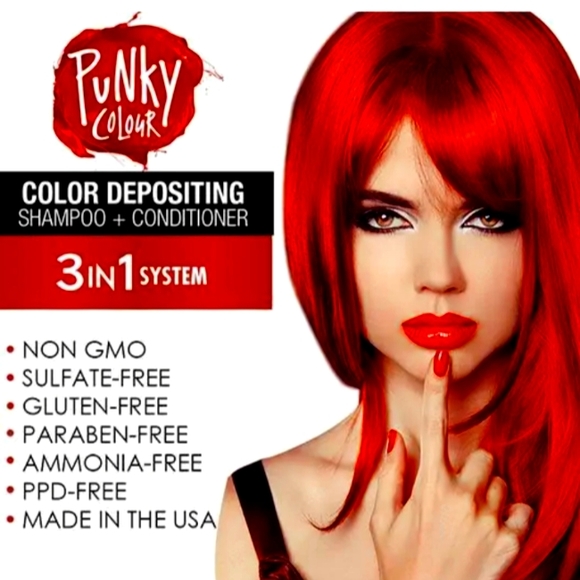 Punky Color Hair Punky Colour 3in Color Depositing Shampoo And